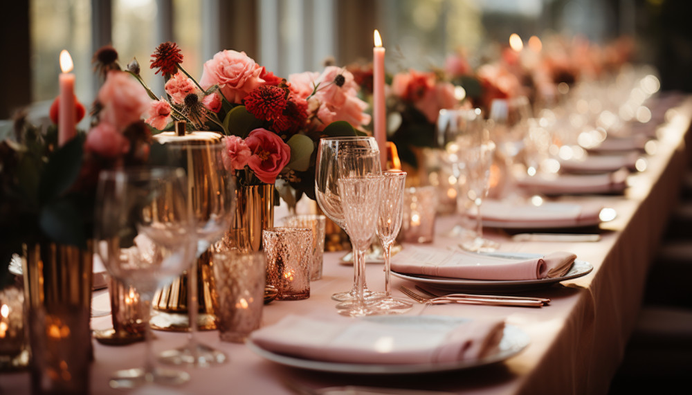 Comment décorer une table de mariage à la maison ?