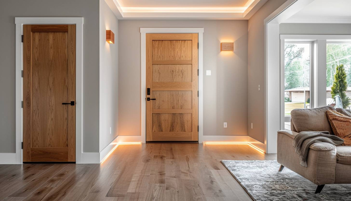 Intérieur - Les avantages des portes et plinthes affleurantes dans la décoration moderne