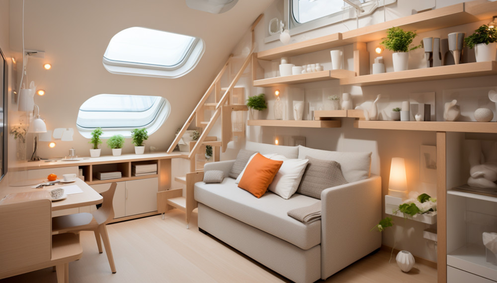Intérieur - Optimiser l'utilisation de l'espace dans les petits appartements