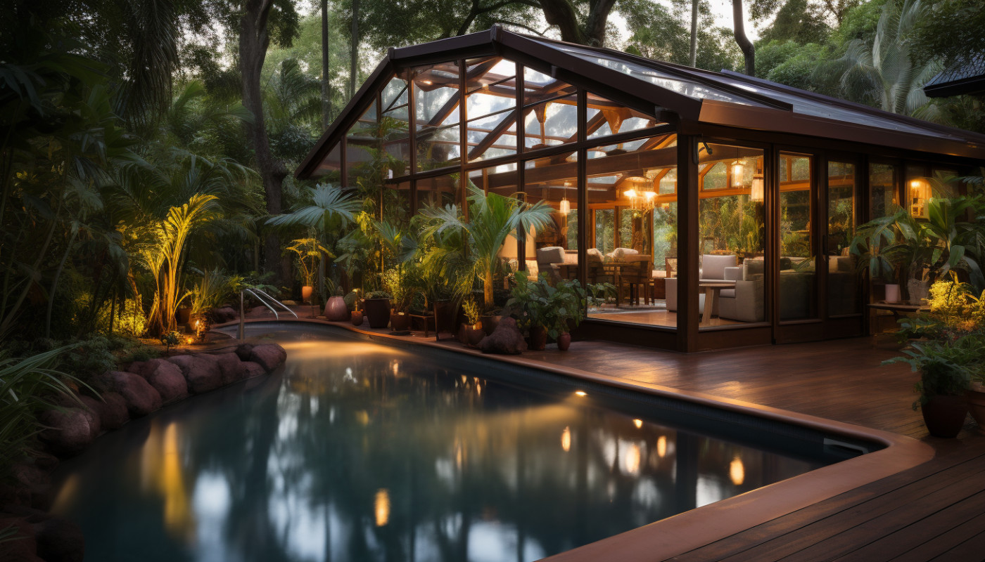 Pourquoi opter pour un abri de piscine bas ?